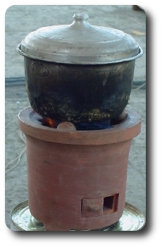 Oven for CleanCoal-Briquettes